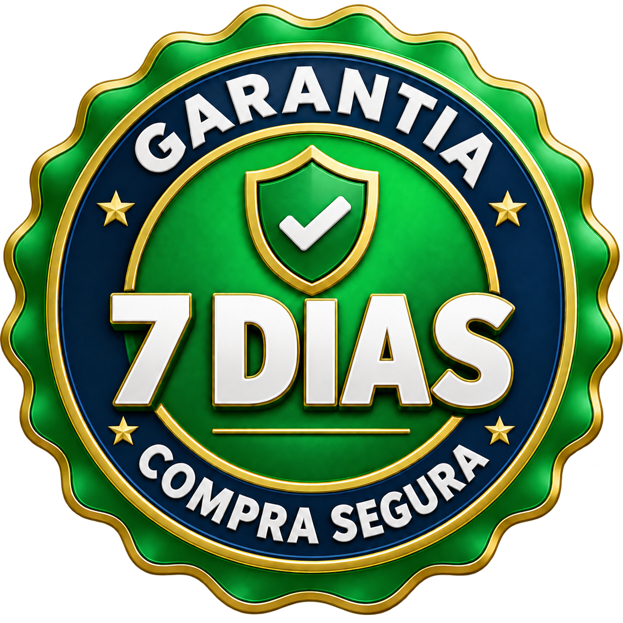 Selo de garantia de 7 dias